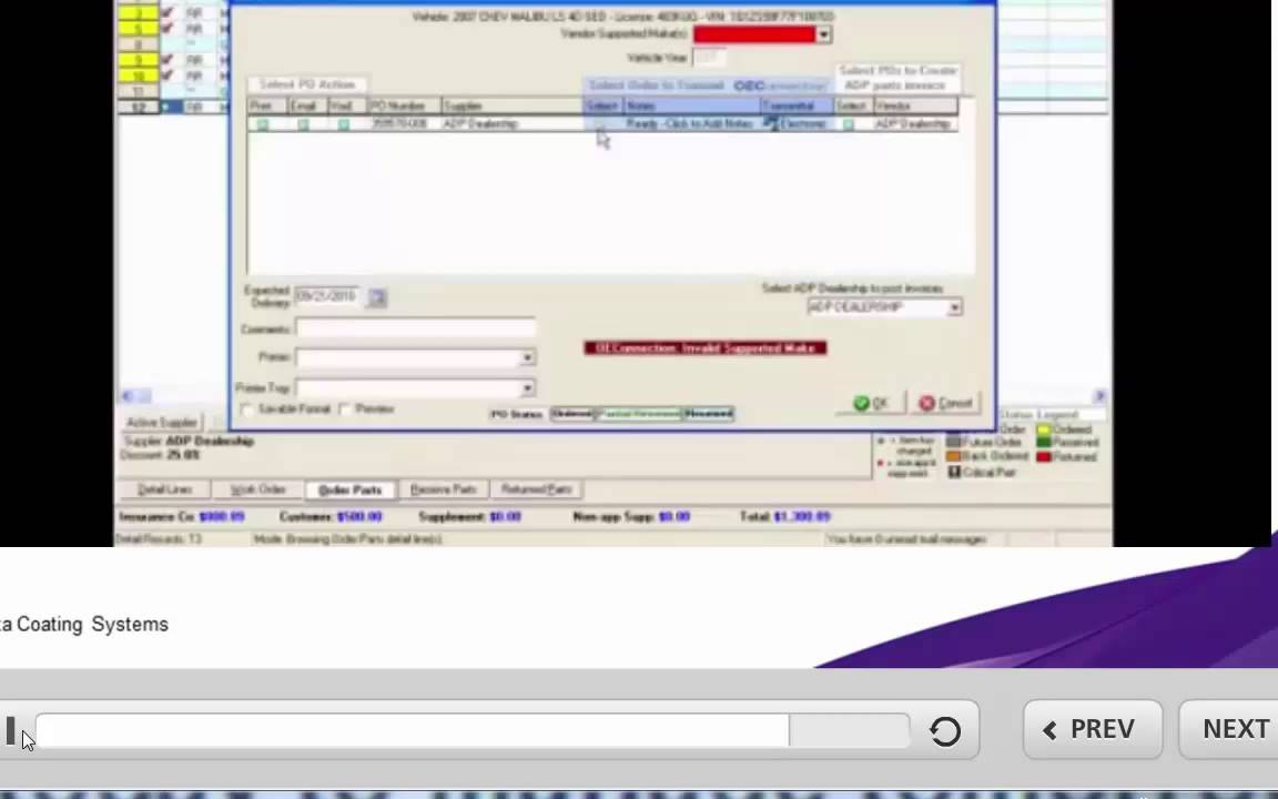 Axalta CDK Global Interface Tutorial YouTube