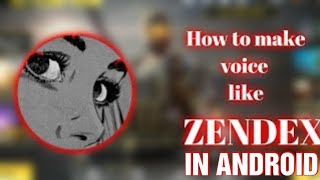 HOW TO GET ROBOTIC VOICE LIKE ZENDEX, TERMITEGAMER AND CLASH UNIVERSE IN ANDROID. 100% SAME VOICE. screenshot 3