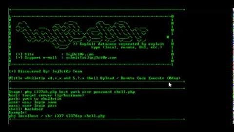 vBulletin v4.x.x and 5.х.x Shell Upload / Remote Code Execute (0day)  - VB 0day inj3ct0rs