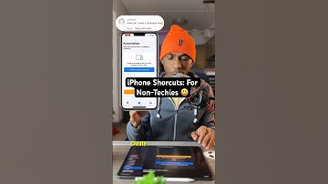 How to use iPhone shortcuts to Create a scheduled message.