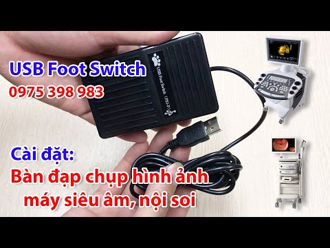 Video Cài đặt USB Foot Switch bàn đạp dậm chân chụp ảnh siêu... - youtube