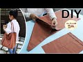 Quick & Easy How to make Large Tote Bag without Lining