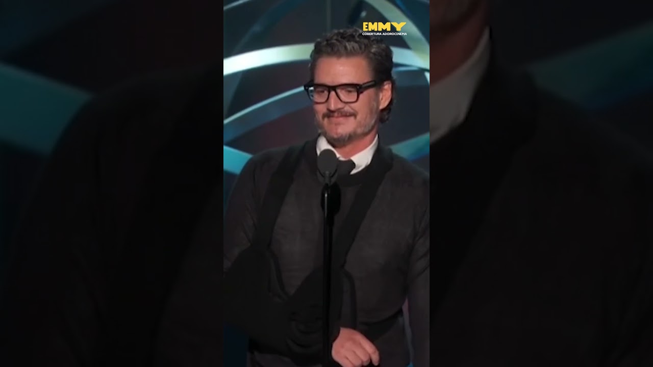 Pedro Pascal brinca que “levou uma surra” de Kieran Culkin no Emmy