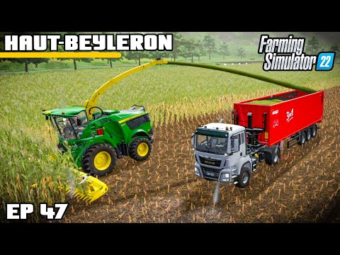 The Mega Maize Silage Begins! | Farming Simulator 22 - Haut-Beyleron | Episode 47