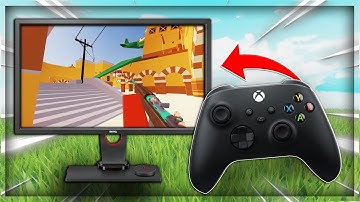 So I 1v1’d my COUSIN on a CONTROLLER.. (Roblox Arsenal)