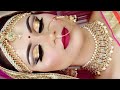 INDIAN BRIDAL LONG LASTING Summer WATERPROOF Makeup Tutorial गर्मी में दुल्हन का मेकअप कैसे करें