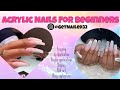 Acrylic Nails For Beginners | Acrylic Nails Fullset | Nails Step By Step | Natali Carmona