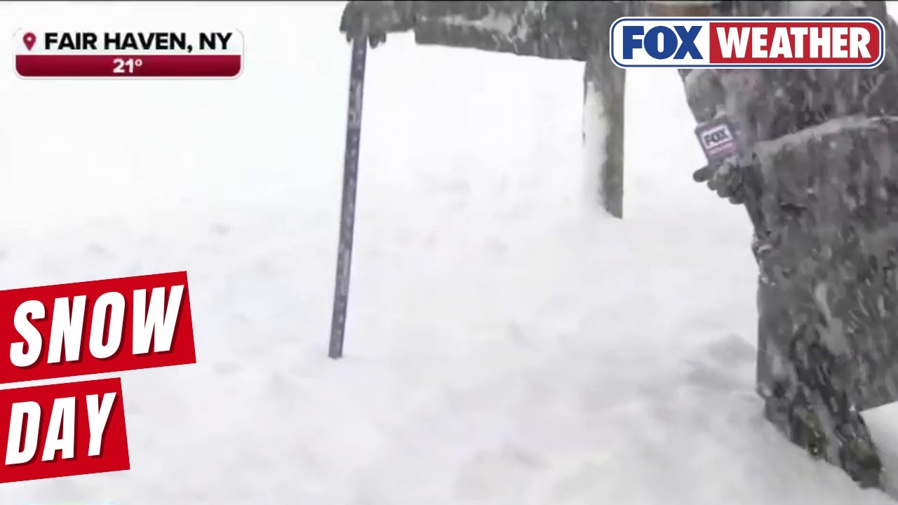Central New York Buried In Heavy Lake-Effect Snow