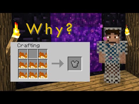 Video: How To Make Chain Mail In Minecraft