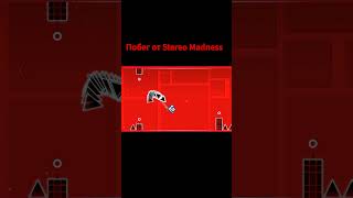 Побег от Stereo Madness | Geometry Dash 2.2 #shorts #geometrydash