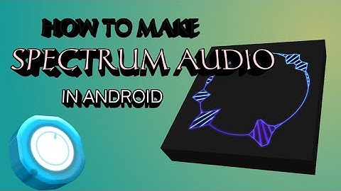 Tutorial membuat audio spectrum dengan aplikasi Avee Player Lite