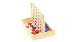Four In A Line Traditional Wooden Edu Board Game - The Magic Toy Shop screenshot 4