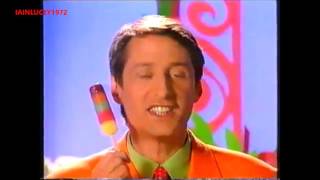 ROWNTREES FRUIT PASTILLE ICE LOLLY antoine de caunnes  eurotrash channel 4  TV ADVERT 1998  HD 1080P