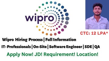 Wipro Hiring Process Explained | Software Engineering Hiring Update |  WIPRO NTH | WILP | SIM #wipro