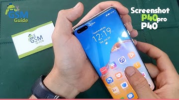 How to Take Screenshot in Huawei P40 Pro `Huawei P40 – Capture Screen