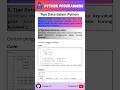 Coding & AI Python Programming - Tipe Data DICTIONARY dan NONE dalam Python. #coding #ai #python
