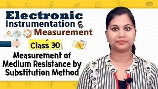 Measurement of Medium Resistance by Substitution Method - Electronic Instrumentation and Measurement