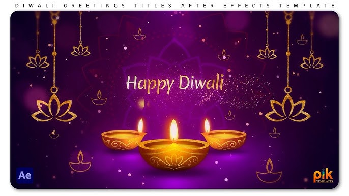 Diwali Greetings Titles - After Effects Template | Free Download | Pik Templates - YouTube diwali-greetings-titles-after-effects-template-free-download-pik-templates-youtube