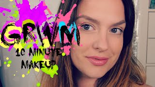 GRWM Makeup Tutorial - My No Makeup Makeup 10 minutes  | SmashinBeauty