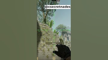 ANCIENT RED SMOKE FROM LOWER MID #csecretnades #ancient #cs2 #utils