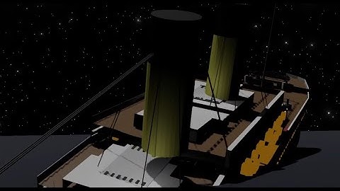 Titanic sinking theories: My theory (Version 1)