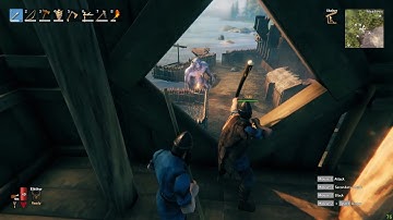 Troll raids Home in Valheim