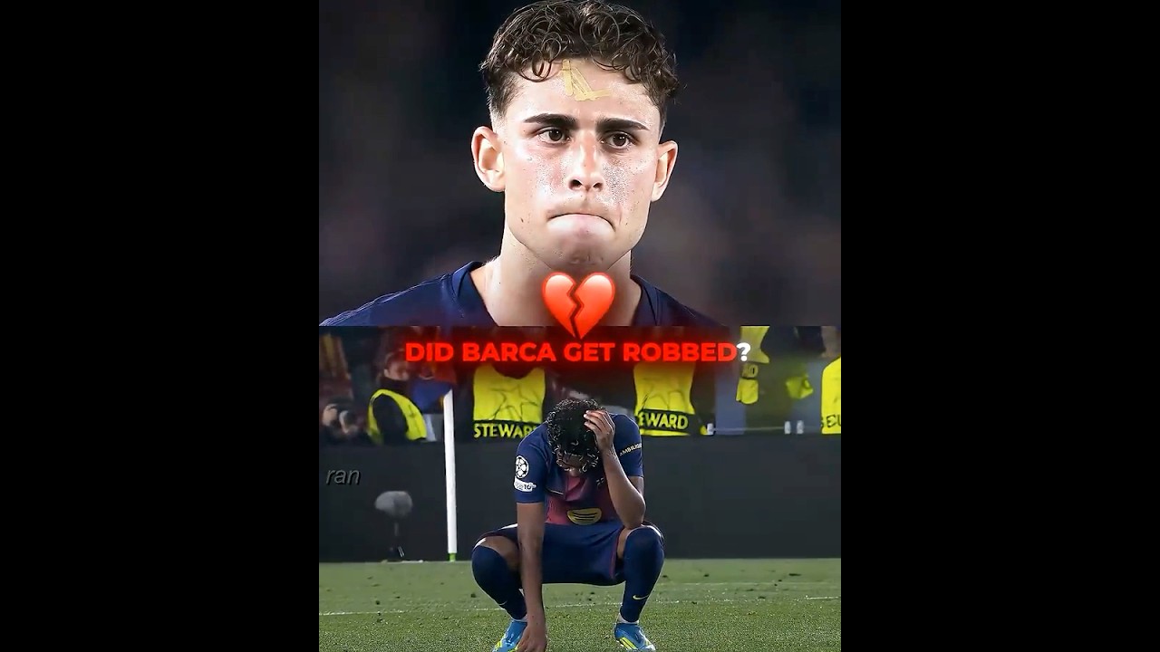 BARCELONA ROBBED OF A PENALTY? 💔