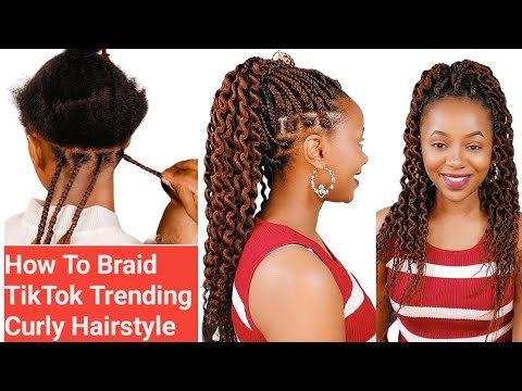 How To DIY TikTok Trending Hairstyle Step-by-step /beginners friendly ...