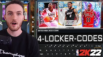 4 NEW Locker codes 2K22 - Everything FREE in MyTeam Right Now! NBA 2K22 (Part 1)
