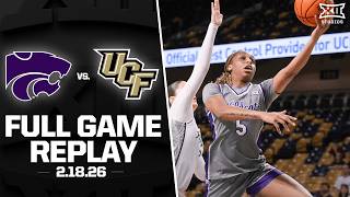 Kansas State vs. UCF Full Game Replay (2.18.26) | 2025-26 Big 12 Women's Basketball
