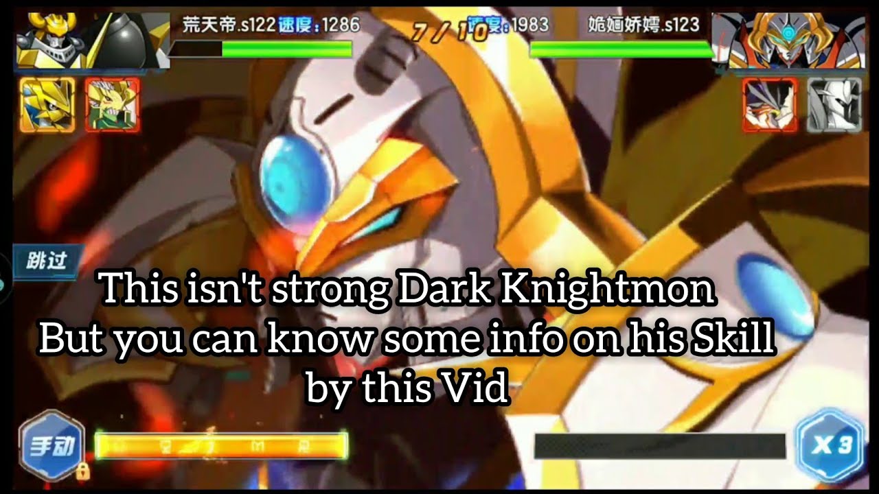 Dark Knightmon on Challenge Tournament - Digital Master (Digimon)