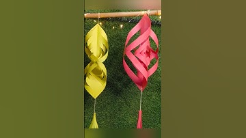 DIY paper craft diwali decoration ideas #diwali #diwalidecoration #diy #viral #papercraft #trending