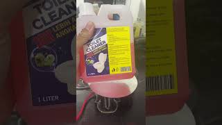 Toilet cleaner #cleaner #toiletcleaner