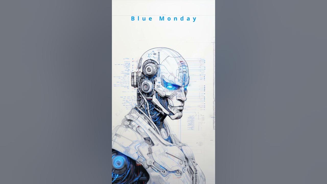 Blue Monday   Video 2 #remix #bluemonday #neworder #digitalart #kraftwerk #coldplayclocks #neworder