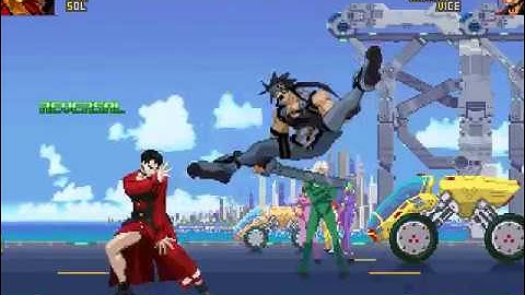 CVS 3 - Ky & Sol Vs. Mature & Vice | Capcom Vs SNK - Ikemen ONLINE