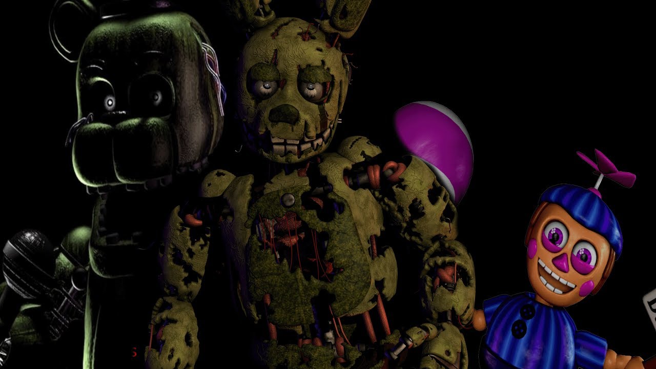 Springtraped from Ultimate Custom Night sing Its Time to Die by DAGAMES ...