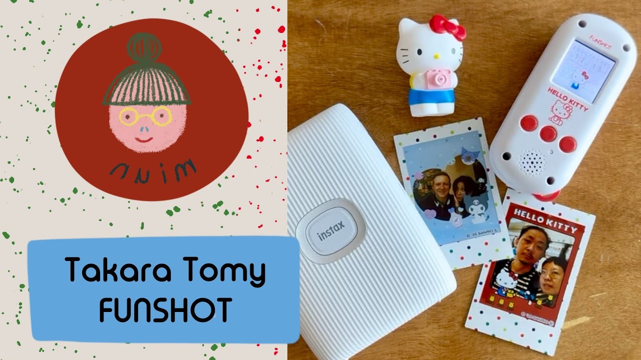 miun exp22.0 – Funshot Takara Tomy camera | Unboxing & Tutorial