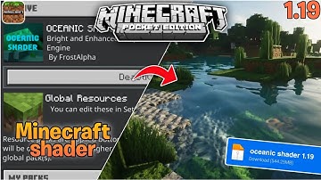 Bsl shader for Minecraft pocket edition 1.19+ || mediafire download link