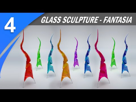 Spiral Glass Cutting: Collaborating with a US Glass Blower