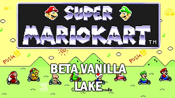 Beta Vanilla Lake - Super Mario Kart Music OST