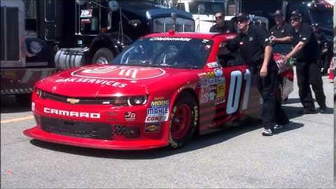 JDM and Landon Cassill Visit Iowa Speedway