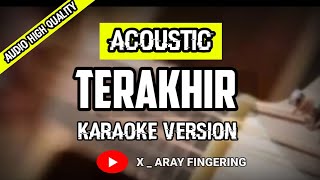 Terakhir - sufian suhaimi (Karaoke Acoustic)