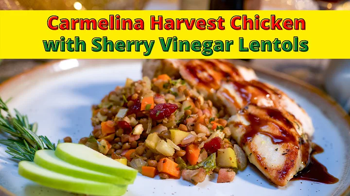 Easy Holiday Recipe - Harvest Chicken with Sherry Vinegar Lentils