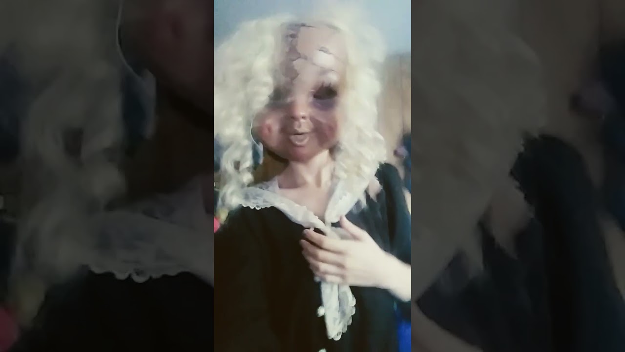 My new cosplay creepy haunted doll 