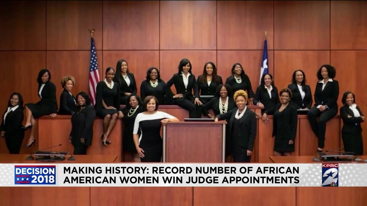 Making history: Record numbers of African-American women win judge appointments - YouTube