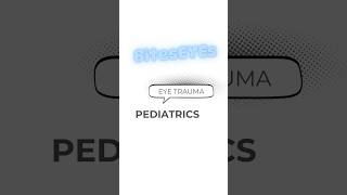 👀 Diagnoses to Rule Out in a Blunt Eye Trauma (Pediatrics)