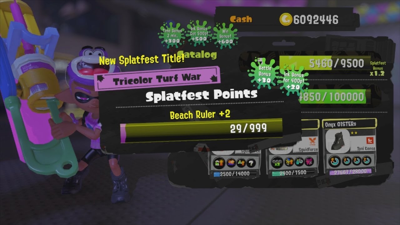 Splatoon 3 - Palace VS. Theme Park VS. Beach (Jul. 13th) - Reaching ...