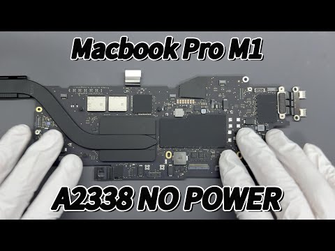 MacBook Pro M1 A2338 No power repair motherboard
