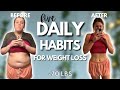 5 Daily Habits That Helped Me Lose 70 lbs &amp; Keep it OFF | Daily Healthy Habits For Weight Loss