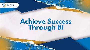 Business Intelligence | Achieve Success through BI